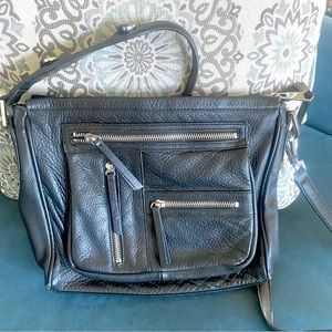 Perlina New York Leather Convertible Crossbody Bag